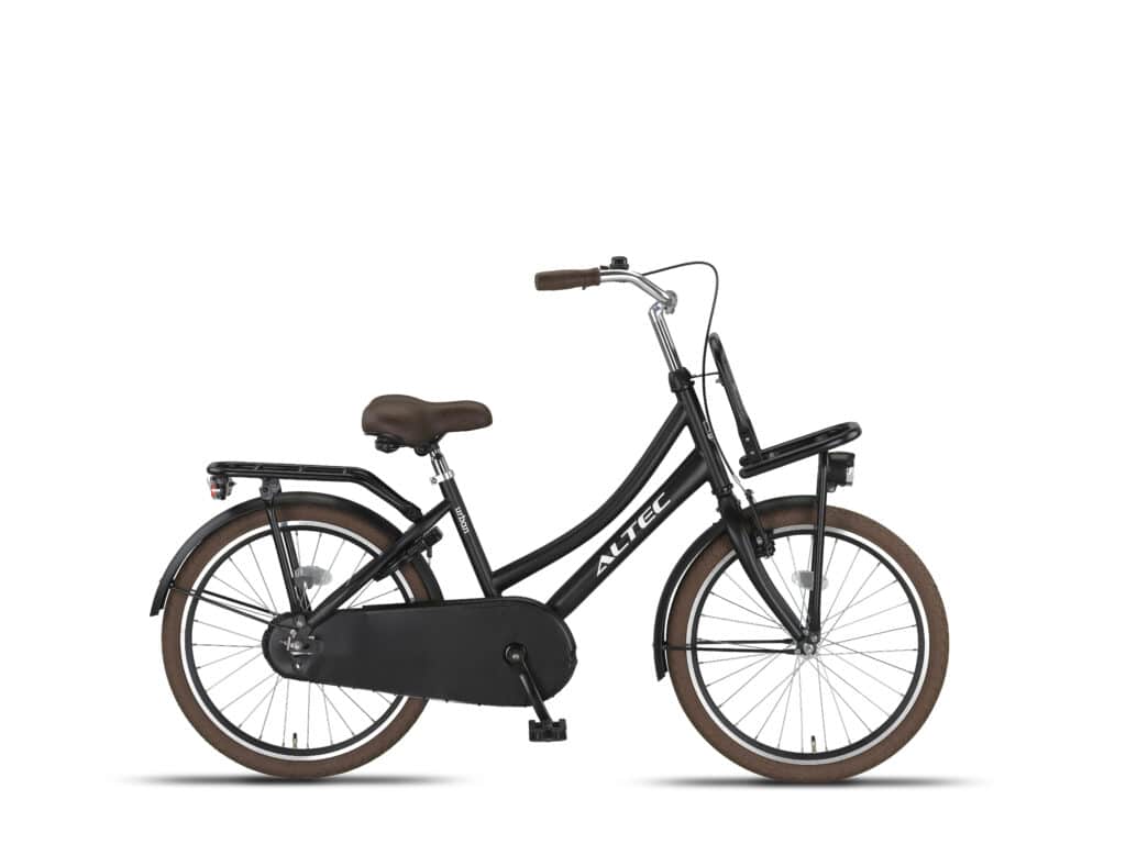 Altec NIHILL Urban Dames Transportfiets 20 inch 32 cm Zwart Mat
