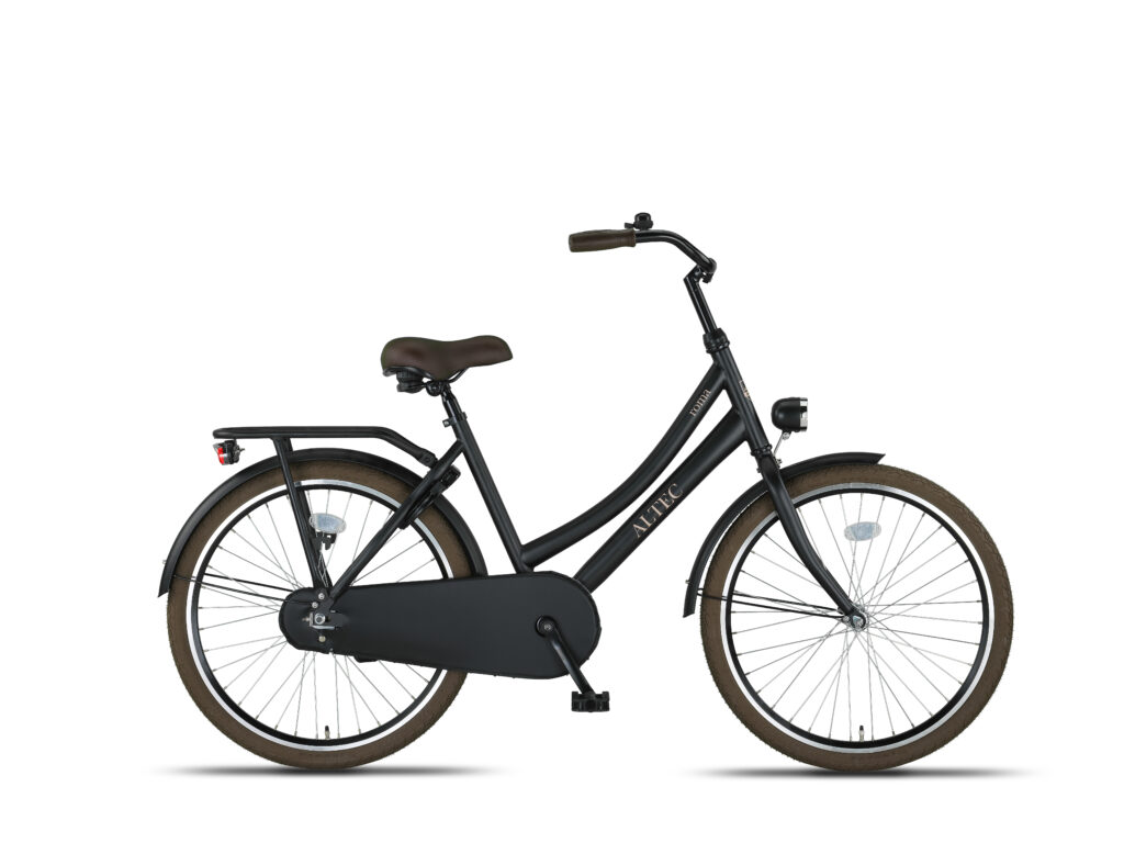 Altec Roma Meisjesfiets 24 inch Zwart Mat