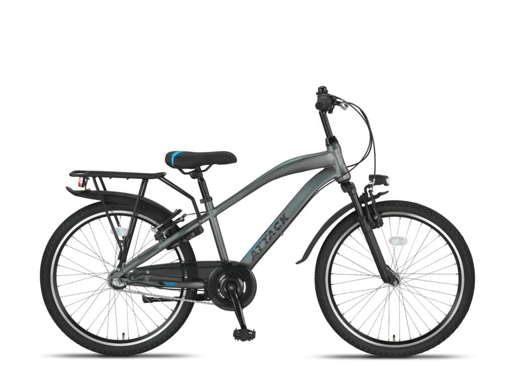 Altec Attack Mountainbike 24 inch 30 cm Antraciet-blue