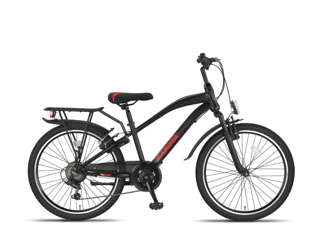 Altec Dakota Mountainbike 24 inch 30 cm Black-red