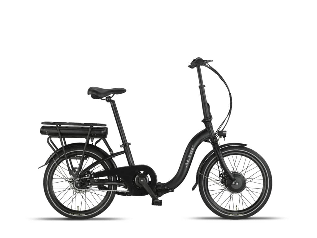 Altec Compact Elektrische Vouwfiets 20 inch 39 cm Zwart Mat