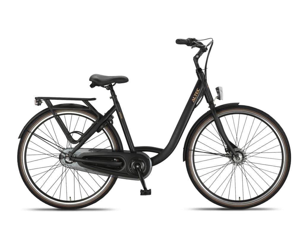 Altec Walesa Damesfiets 28 inch N-3 55 cm Mat Zwart