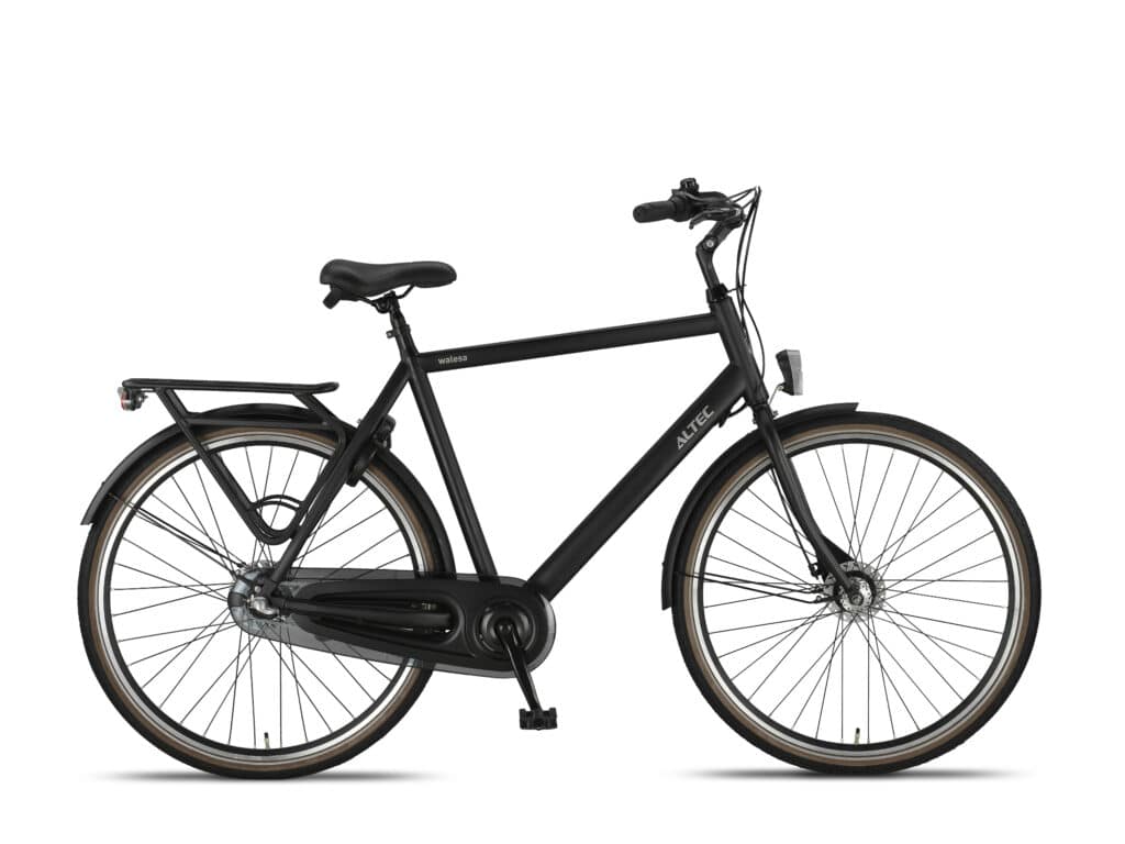 Altec Walesa Herenfiets 28 inch N-3 61 cm Mat Zwart