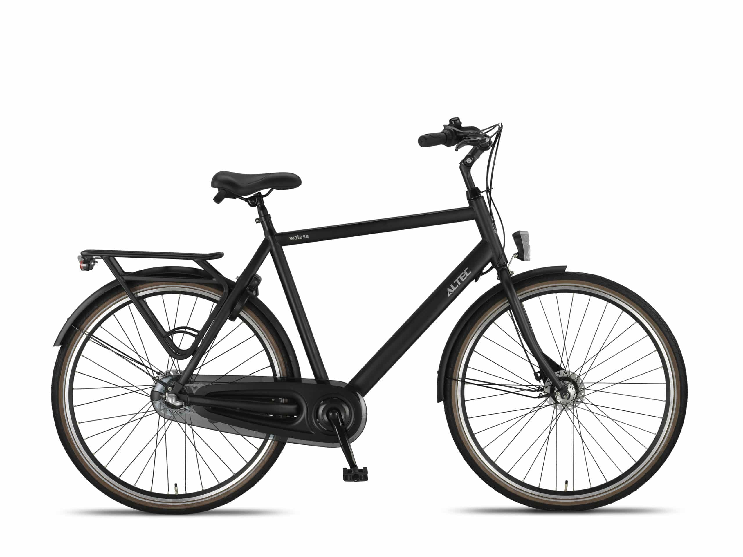 Altec Walesa Herenfiets 28 inch N-3 61 cm Mat Zwart