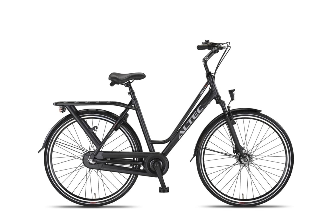 Altec Delta + Plus Damesfiets 28 inch 56 cm Zwart Mat