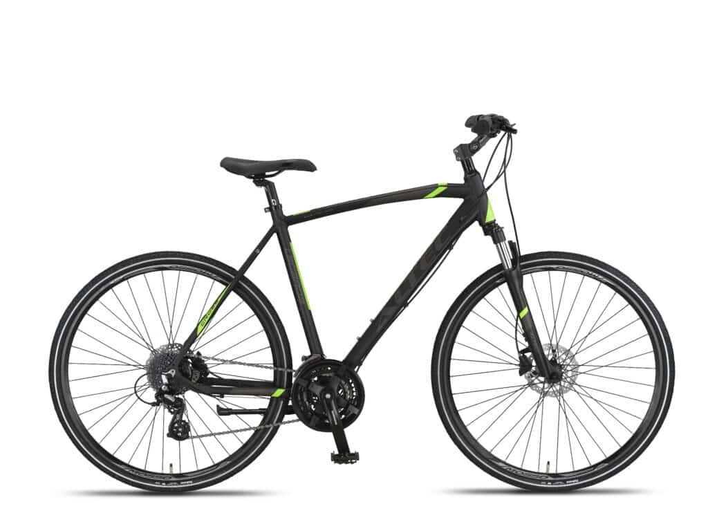 Altec Legarda Trekking Zwart/Lime Mountainbike 28 inch 56 cm Zwart-lime
