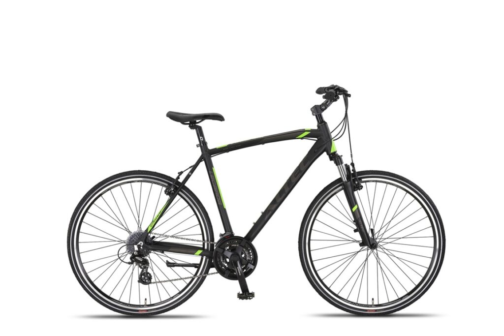 Altec Legarda Trekking V-Brakes Mountainbike 28 inch 56 cm Zwart-lime