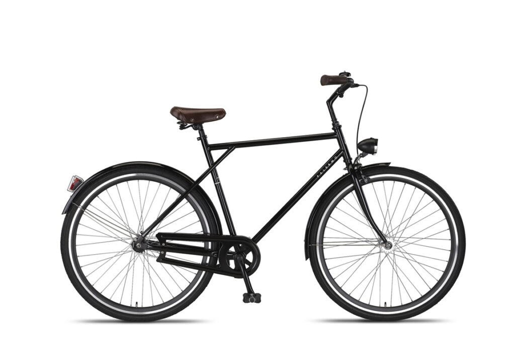 Altec Palermo 1T Herenfiets 28 inch 56 cm Zwart Glans