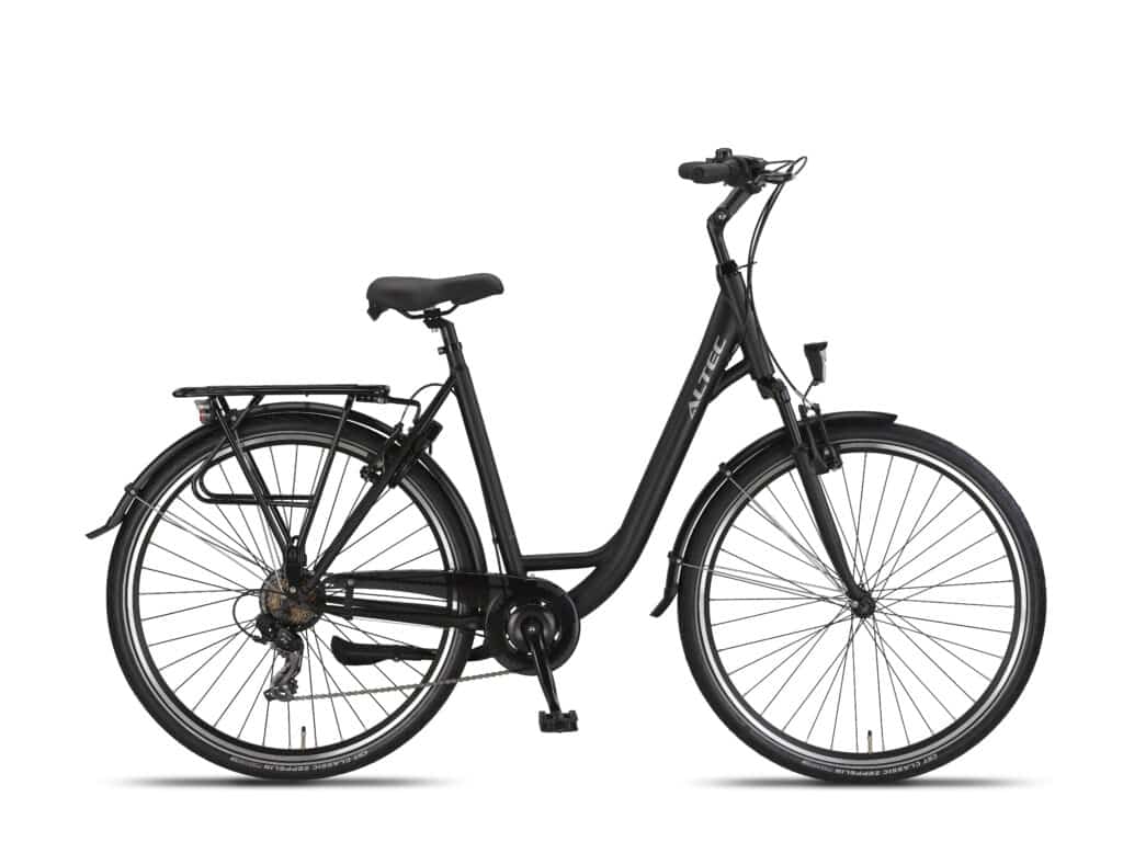 Altec Verona Damesfiets 28 inch 56 cm 7s Mat Zwart