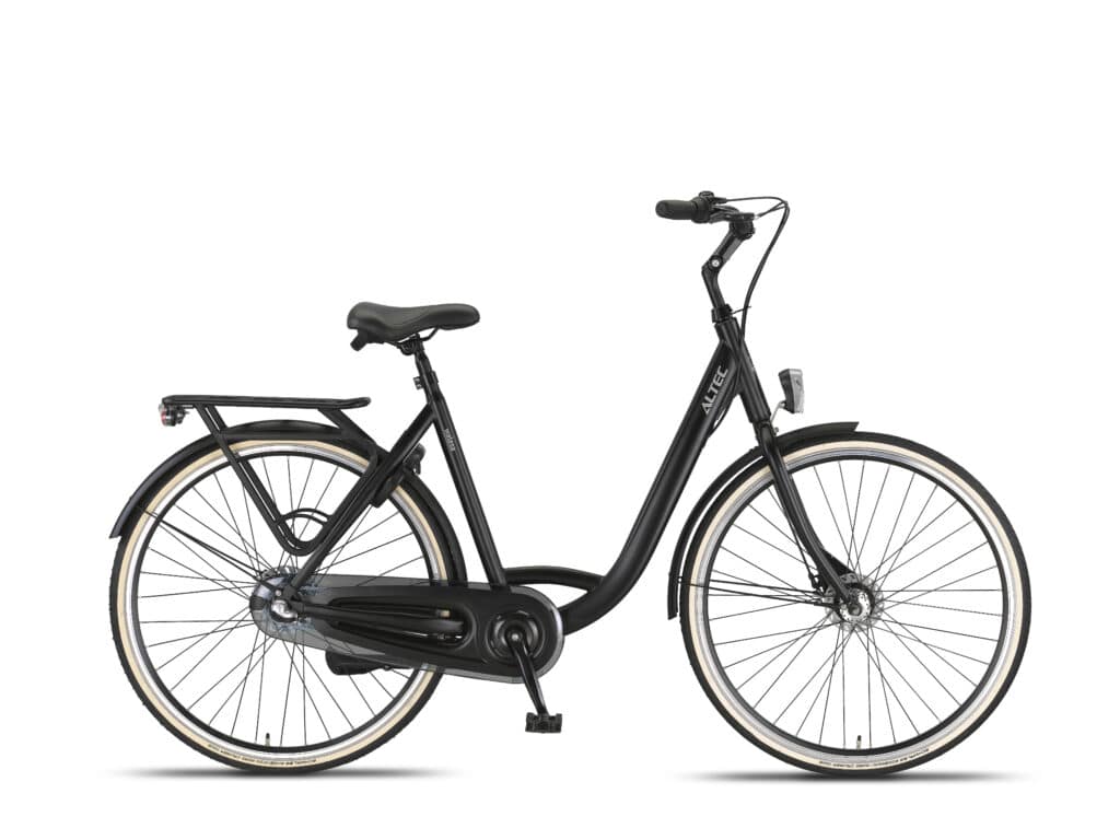 Altec Walesa Damesfiets 28 inch 55 cm Zwart Mat